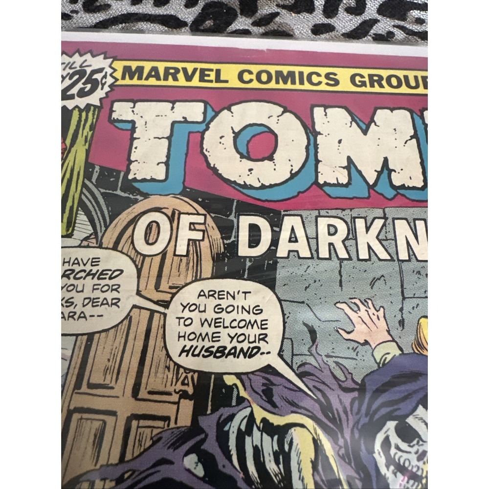 VTG- Tomb of Darkness #20 May 1974 Marvel Bronze Age "The Kiss of Death!" - Picture 9 of 13
